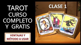 APRENDER A LEER EL TAROT RIDER WAITE O DE MARSELLA CLASE 1 COMO LEER EL TAROT RIDER WAITE [upl. by Annaillil]