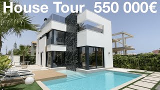 House Tour  Villa design et moderne à 550 000€ [upl. by Merla622]