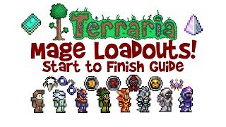 Terraria Mage Loadout Guide Magic Class Build Armor Weapons amp Accessories 13 amp 124 [upl. by Nahgem]