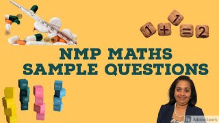 Non Medical Prescribing NMP Maths Sample Questions [upl. by Eliason298]