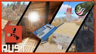 Rust  Where to Get Red Key Cards All Blue Monument Puzzle Locations Rust Tutorials [upl. by Ahsiea66]