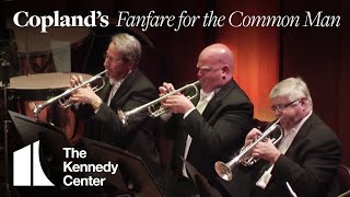 Copland Fanfare for the Common Man  National Symphony Orchestra [upl. by Ybbil]