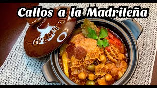 CALLOS A LA MADRILEñA  Recipe Unlocked [upl. by Harned]