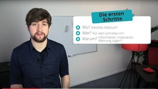 Englisch Einen Artikel schreiben [upl. by Hess]