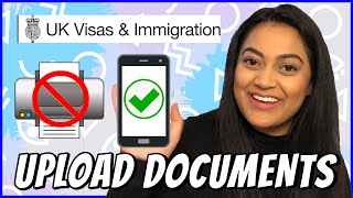 UK Spouse Extension Visa 2021 Uploading Supporting Documents [upl. by Hairehcaz]