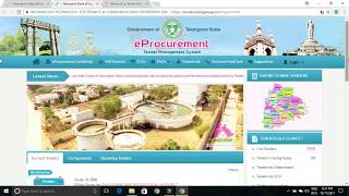 How to Open New ETenders in TS Eprocurement Online [upl. by Fania215]