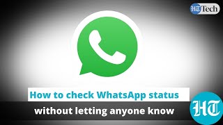 How to check WhatsApp status without letting anyone know [upl. by Ailadi]