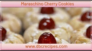 Maraschino Cherry Cookies Go On Treat Yourself [upl. by Nnaaras]