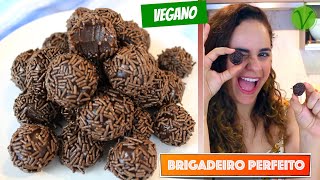 BRIGADEIRO VEGANO PERFEITO PARA ENROLAR 694  Receitas da Mussinha [upl. by Gati]