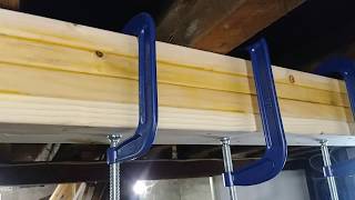 Building a Glulam Beam in Place  Termite Repair [upl. by Mosra427]