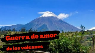 Leyenda de amor de los volcanes Tungurahua  Chimborazo  Altar ❤️🌋 [upl. by Alleunamme]