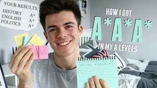 10 Things I Did to Get AAA in my A Levels A Revision Tips and Techniques 2018  Jack Edwards [upl. by Lyon]