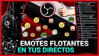 Emotes Flotantes Animados en tus Directos de Twitch  Kappagen Streamelements [upl. by Kristel]