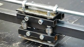 Making Linear Cutting Track Machine [upl. by Aileme]