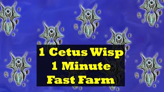 Easily Farm Cetus Wisps In Minutes Without Any Effort In Warframe [upl. by Nosrak807]