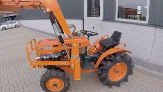 Kubota B7001 4wd  Voorlader [upl. by Nivle965]