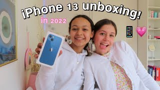 iPhone 13 Unboxing Green [upl. by Crescen846]