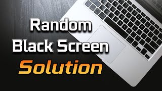 How To Fix Random Black Screen in Windows 10 [upl. by Adnohsel]