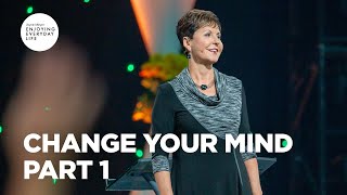 Change Your Mind  Part 1  Joyce Meyer  Enjoying Everyday Life Teaching [upl. by Nevuer]