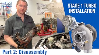 Flyin Miata NB Stage 1 Turbo Install  Part 2 Disassembly amp Prep [upl. by Yllom]