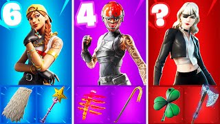 25 Most TRYHARD Skin Combos In Fortnite Sweaty Locker Presets [upl. by Marji]