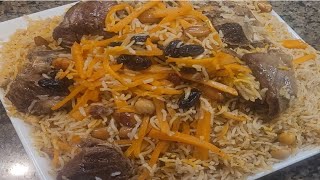 Afghani Kabuli Pulao Recipe  Kabli Pulao [upl. by Allsopp]