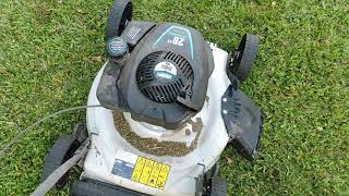 pulsar 150cc push lawn mower review very powerful engine [upl. by Odilia]