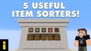 5 Useful Item Sorters For Minecraft Java amp Bedrock [upl. by Adnanref]