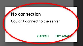 How To Fix Hangouts No Connection  Couldnt Connect To The Server Error Android amp Ios [upl. by Elon115]