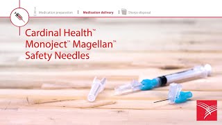 Cardinal Health™ Monoject™ Magellan™ Hypodermic Safety Needle [upl. by Nylaroc]