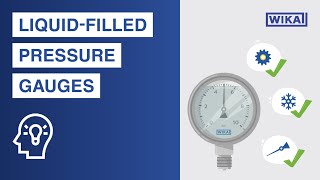 Liquidfilled pressure gauges  Advantages amp application areas [upl. by Elinad]