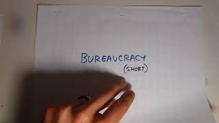 bureaucracy short [upl. by Oilejor683]