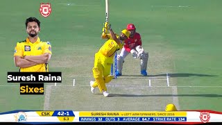 Suresh Raina best sixes  Eagle cricket  MrIPL [upl. by Anabella]