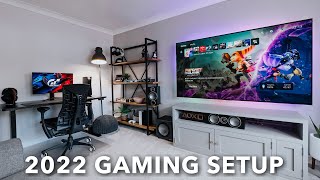 My 2022 Gaming Setup amp Room Tour [upl. by Nadual]