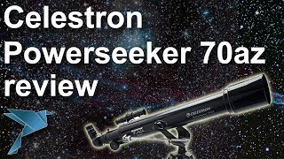 Celestron Powerseeker 70az review [upl. by Anwahsat]