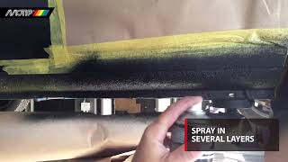 How to use Anti Gravel Underbody Coating Stone Chip Spray  MOTIP [upl. by Vaios]