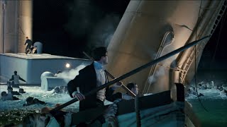 Titanic  1st Funnel Collapses  Bluray HD [upl. by Rustie]