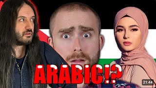 LANGUAGE SIMP Language Review ARABIC  Metatron Reacts [upl. by Vivyan742]