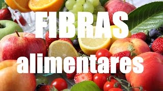 Fibras alimentares  o que são benefícios alimentos ricos em fibras [upl. by Holder645]