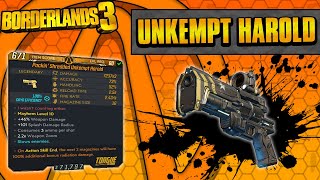 Borderlands 3  Unkempt Harold Legendary Weapon Guide It Returns [upl. by Daniel]