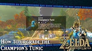 Fully upgrading the Champions Tunic  The Legend of Zelda Breath of the Wild [upl. by Wall]