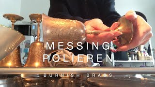 Messing reinigen und polieren  cleaning and polishing brass [upl. by Reivaz247]