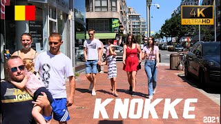 KNOKKE  BELGIUM Walking Tour 4k60fps مدينة كنوك  بلجيكا 2021 [upl. by Anerres187]