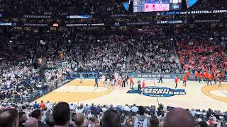 UConn Huskies UCONN Chant  2024 NCAA Tournament vs Illinois  TD Garden Boston [upl. by Evaleen630]