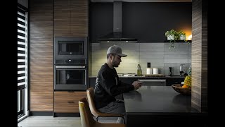 Our Modern Black Kitchen Remodel amp Design Smart Home Kitchen [upl. by Jolee]