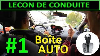 Boite AUTOMATIQUE  Leçon de conduite 1 [upl. by Olenolin216]