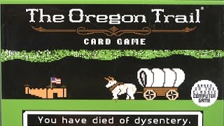 The Oregon Trail Card Game from Pressman Toy [upl. by Larentia]