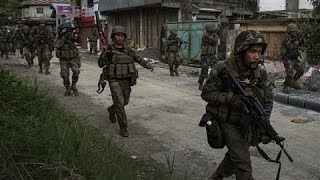 Philippines Fights Islamic Militants in Marawi [upl. by Nedah]