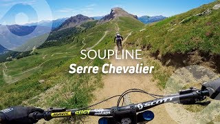 SOUPLINE Serre Chevalier bike park France [upl. by Dagmar553]