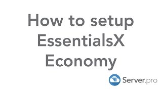 How to setup EssentialsX Economy  Minecraft Java [upl. by Ram842]